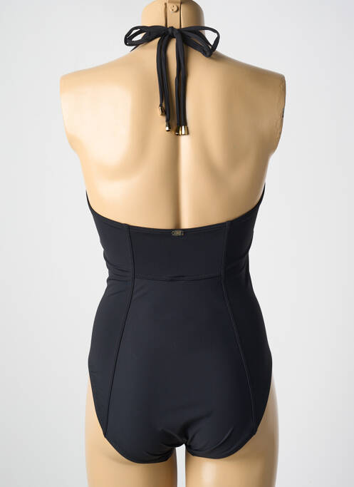 Maillot de bain 1 pièce haut triangles haut triangles noir AMORESSA femme