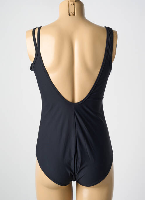 Maillot de bain 1 pièce imprimé fantaisie haut soutien-gorge moulé noir MIRADONNA femme