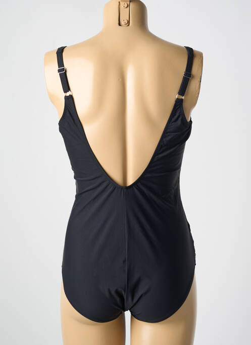 Maillot de bain 1 pièce haut soutien-gorge emboitant haut soutien-gorge emboitant noir MIRADONNA femme