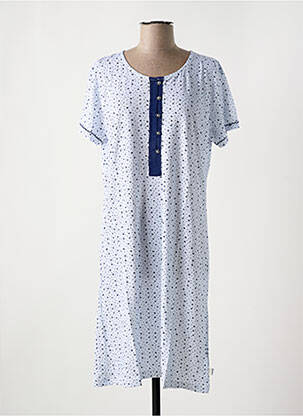 Chemise de nuit stretch bleu ESKIMO femme