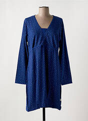 Chemise de nuit bleu ESKIMO pour femme seconde vue