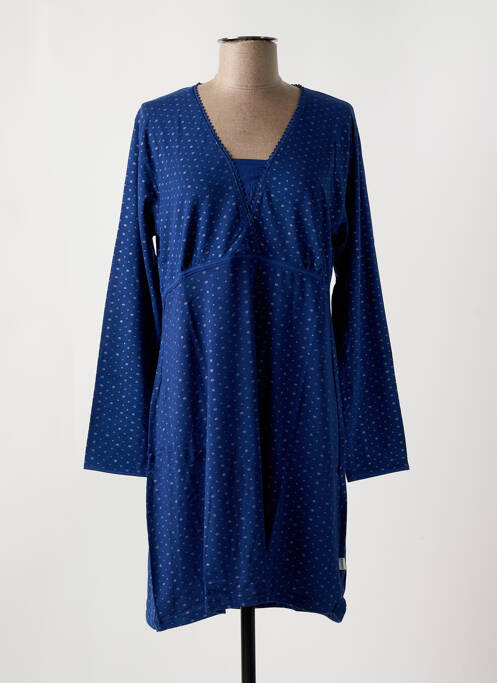 Chemise de nuit bleu ESKIMO pour femme