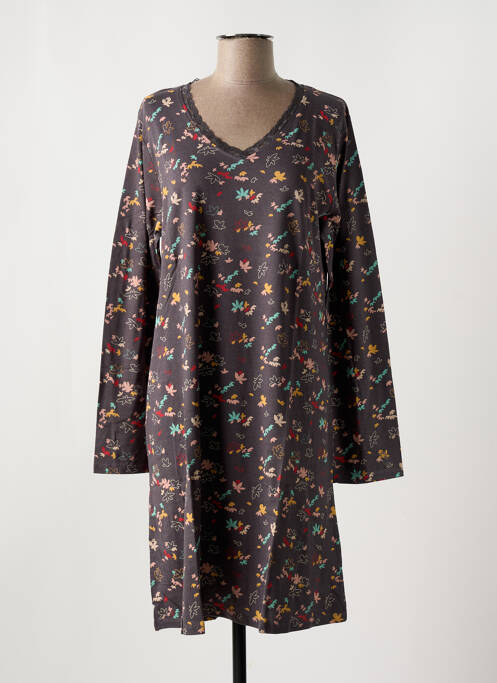 Chemise de nuit gris ESKIMO pour femme