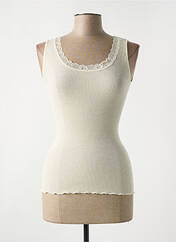 Top/Caraco beige VITTORIA B pour femme seconde vue