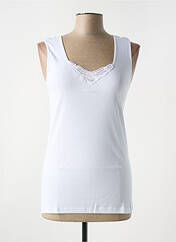 Top/Caraco blanc JET pour femme seconde vue