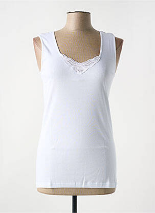 Top/Caraco blanc JET pour femme