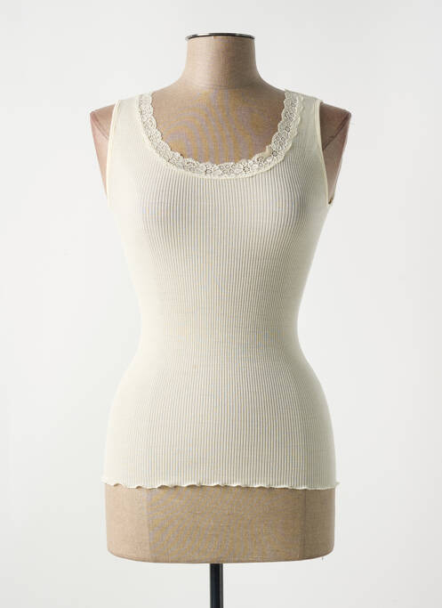 Top/Caraco beige VITTORIA B pour femme