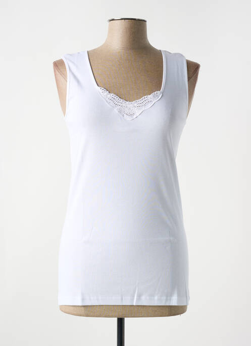 Top/Caraco blanc JET pour femme
