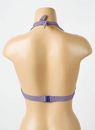 Haut de maillot de bain haut soutien-gorge moulé haut soutien-gorge moulé violet CYELL femme