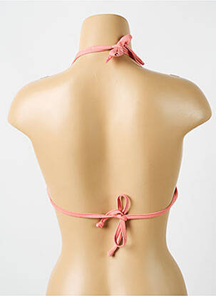Haut de maillot de bain stretch haut soutien-gorge moulé rose CYELL femme