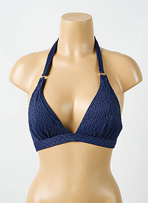 Haut de maillot de bain haut soutien-gorge avec mousse de rembourrage amovible haut soutien-gorge avec mousse de rembourrage amovible bleu CYELL femme