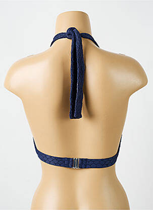 Haut de maillot de bain haut soutien-gorge avec mousse de rembourrage amovible haut soutien-gorge avec mousse de rembourrage amovible bleu CYELL femme