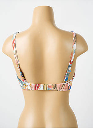 Haut de maillot de bain stretch haut soutien-gorge emboitant bleu CYELL femme