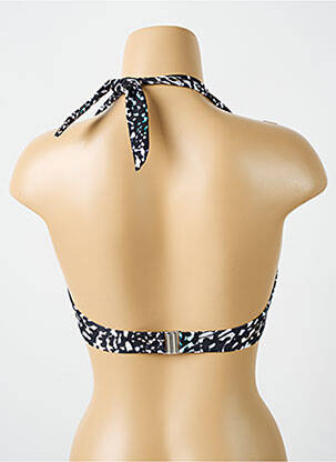 Haut de maillot de bain stretch haut soutien-gorge balconnet noir CYELL femme