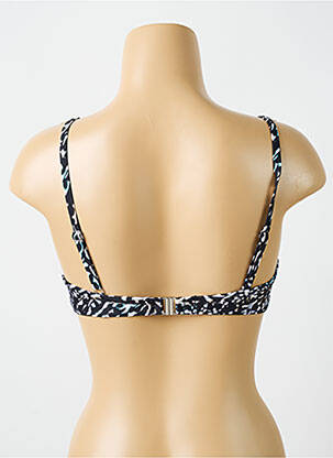 Haut de maillot de bain stretch haut soutien-gorge emboitant noir CYELL femme
