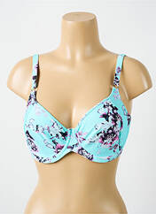 Haut de maillot de bain bleu CYELL pour femme seconde vue