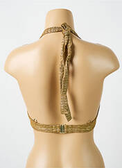 Haut de maillot de bain or CYELL pour femme seconde vue
