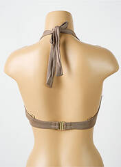 Haut de maillot de bain marron CYELL pour femme seconde vue