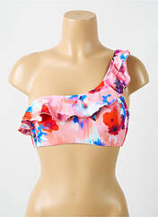 Haut de maillot de bain rose CYELL pour femme seconde vue