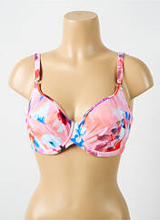 Haut de maillot de bain rose CYELL pour femme seconde vue