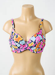 Haut de maillot de bain rose CYELL pour femme seconde vue