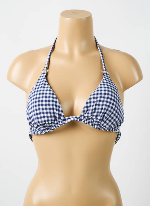 Haut de maillot de bain bleu CYELL pour femme