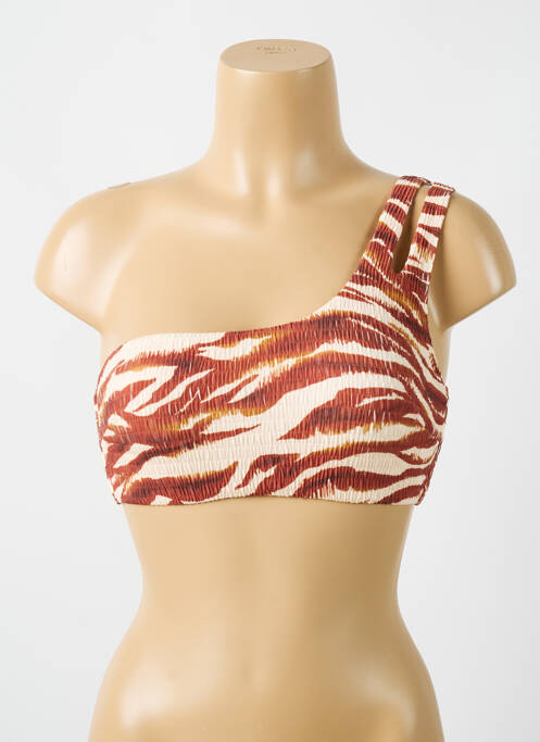 Haut de maillot de bain marron CYELL pour femme