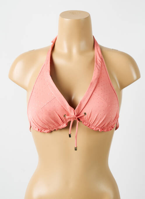 Haut de maillot de bain rose CYELL pour femme