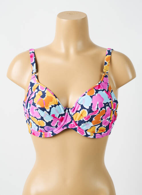 Haut de maillot de bain rose CYELL pour femme