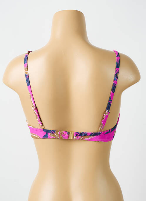 Haut de maillot de bain rose CYELL pour femme