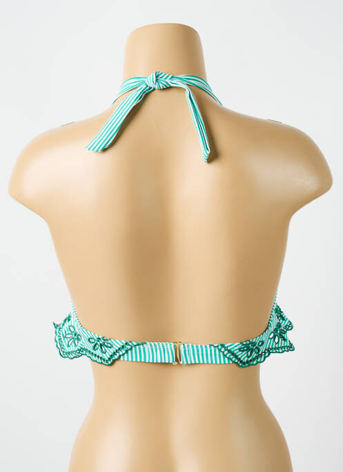 Haut de maillot de bain vert CYELL pour femme