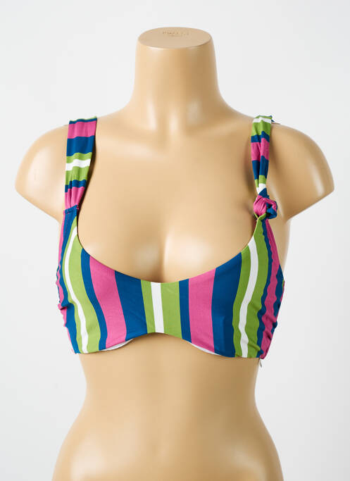 Haut de maillot de bain vert CYELL pour femme