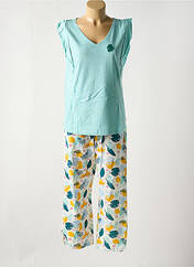 Pyjama bleu ESKIMO pour femme seconde vue