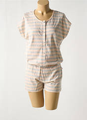 Pyjashort rose ESKIMO pour femme seconde vue