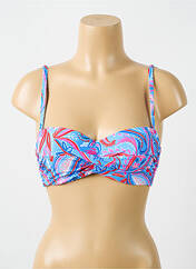 Haut de maillot de bain bleu CYELL pour femme seconde vue