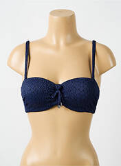 Haut de maillot de bain bleu CYELL pour femme seconde vue