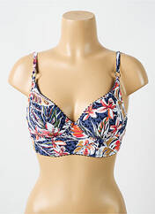 Haut de maillot de bain bleu CYELL pour femme seconde vue