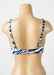 Haut de maillot de bain bleu CYELL pour femme seconde vue