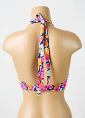 Haut de maillot de bain orange CYELL pour femme seconde vue