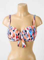 Haut de maillot de bain orange CYELL pour femme seconde vue