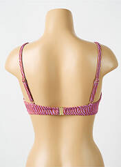 Haut de maillot de bain rose CYELL pour femme seconde vue