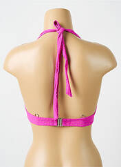 Haut de maillot de bain rose CYELL pour femme seconde vue