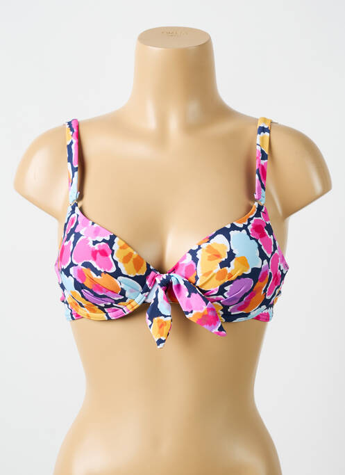 Haut de maillot de bain bleu CYELL pour femme