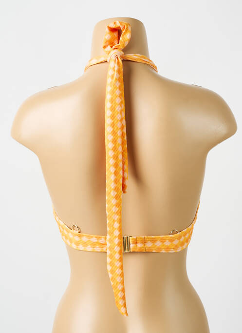 Haut de maillot de bain orange CYELL pour femme
