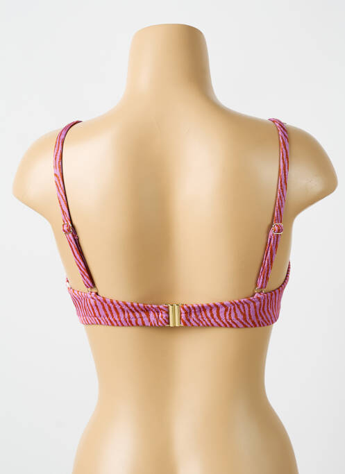 Haut de maillot de bain rose CYELL pour femme