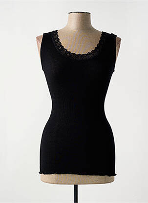 Top noir VITTORIA B pour femme