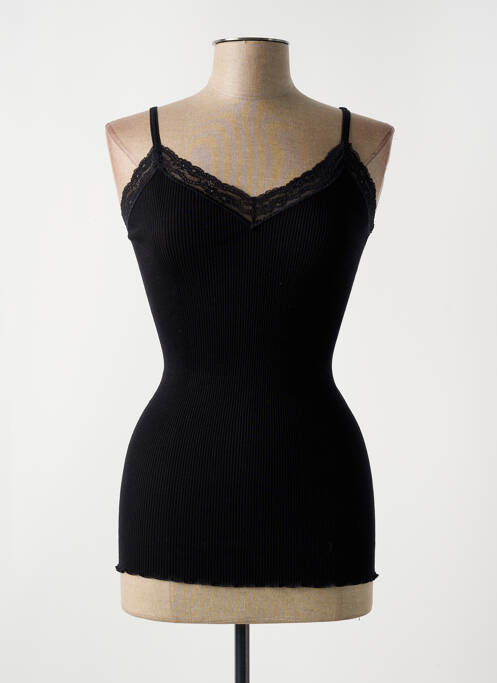 Top noir VITTORIA B pour femme