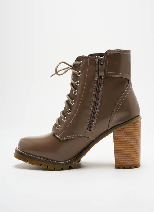 Bottines/Boots marron KS pour femme