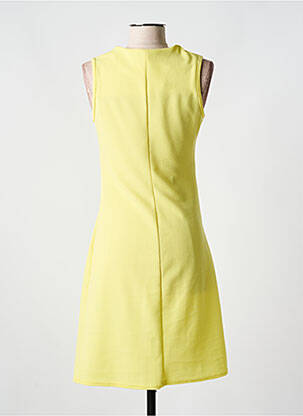 Robe mi-longue sans manche sans manche jaune ROMEO POUR JULIETTE femme