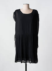 Robe courte noir ESPERANCE pour femme seconde vue